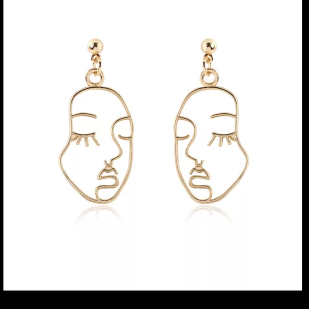 Women abstract earrings